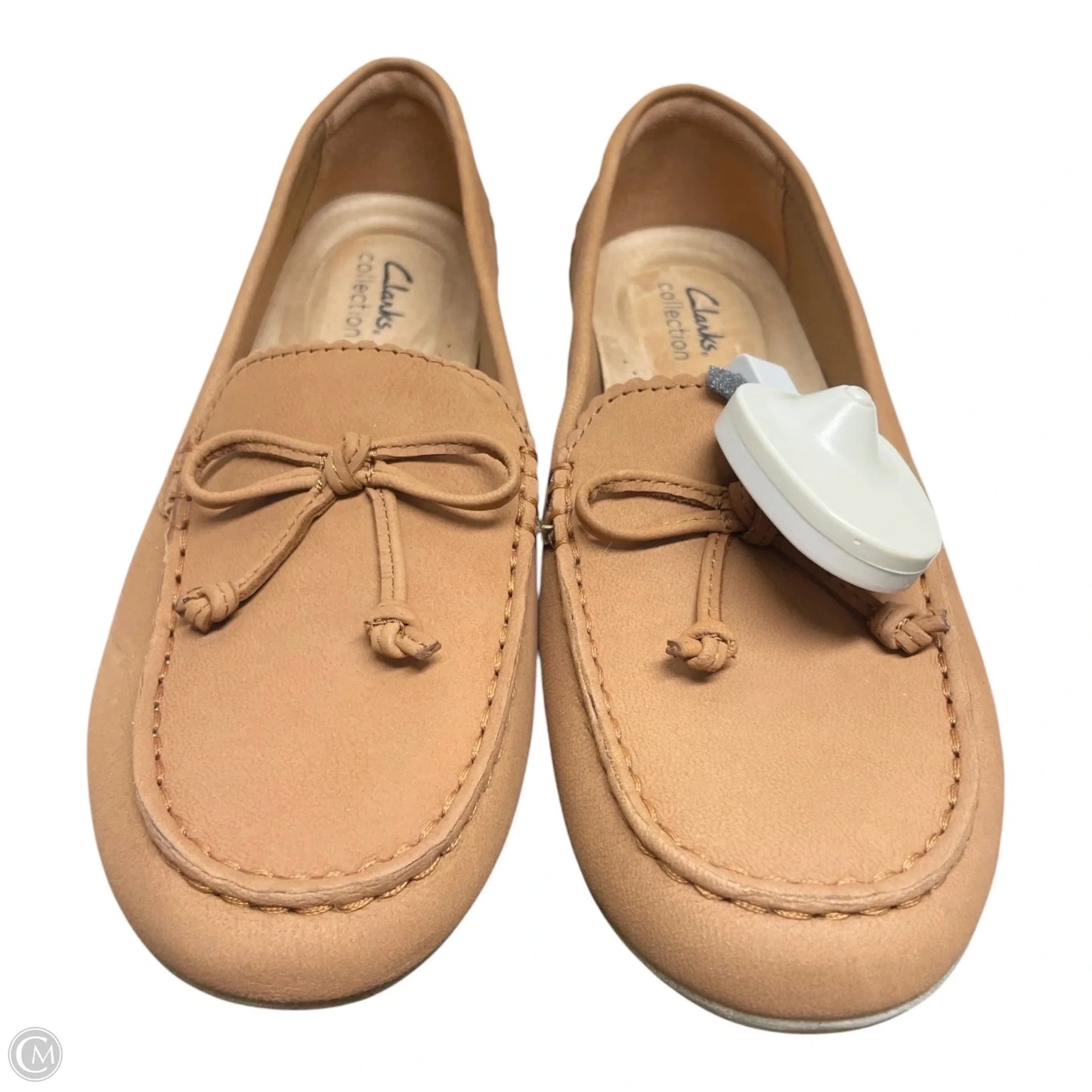 Shoes Flats By Clarks In Brown, Size: 7.5