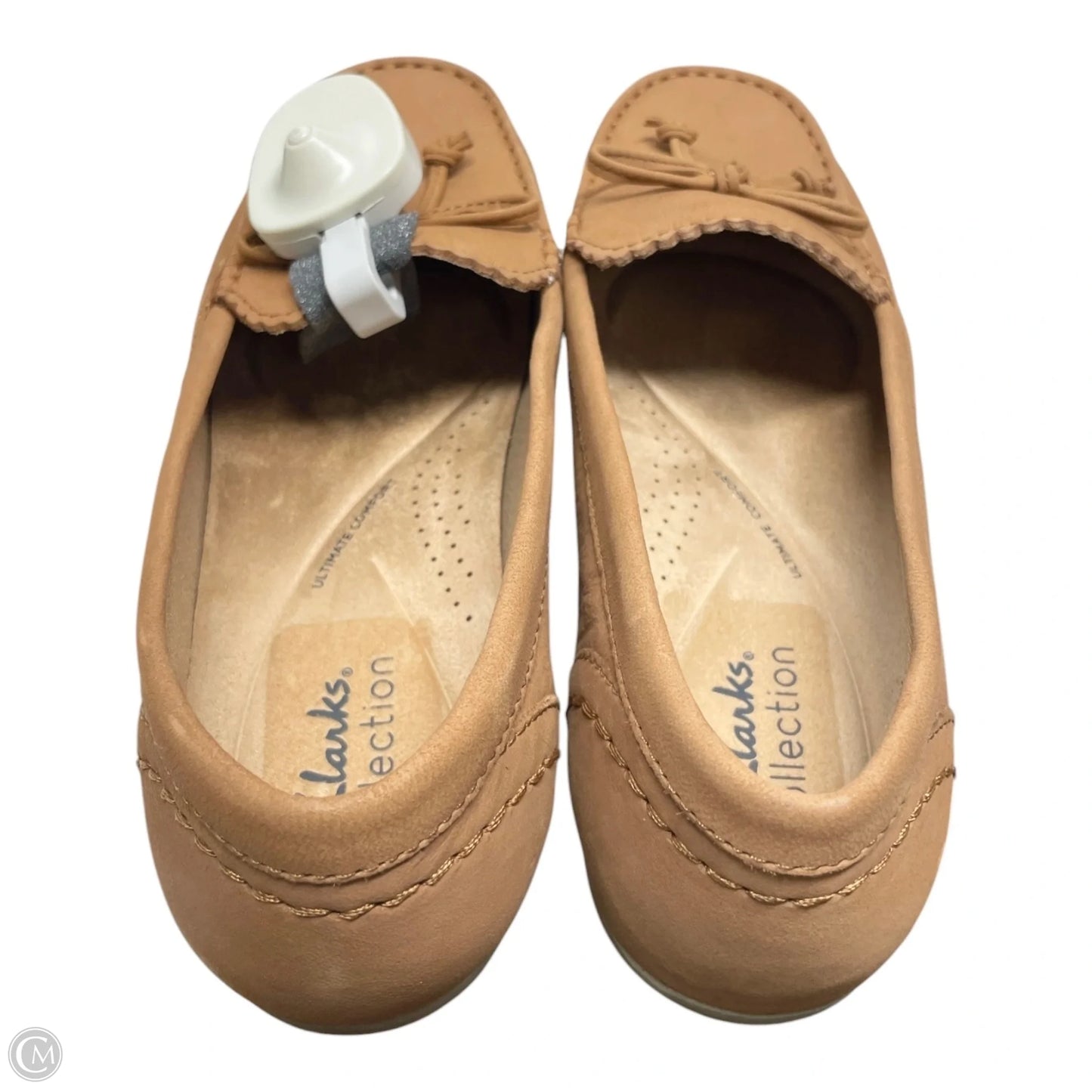 Shoes Flats By Clarks In Brown, Size: 7.5