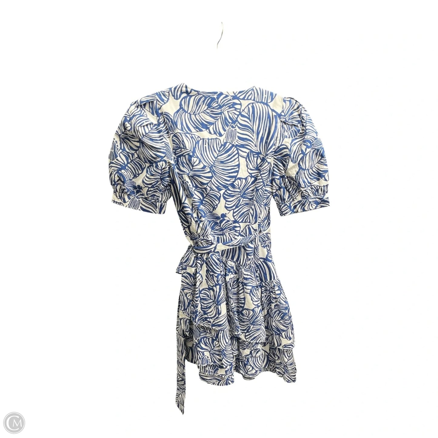 Dress Casual Short By Lilly Pulitzer In Blue & White, Size: 0