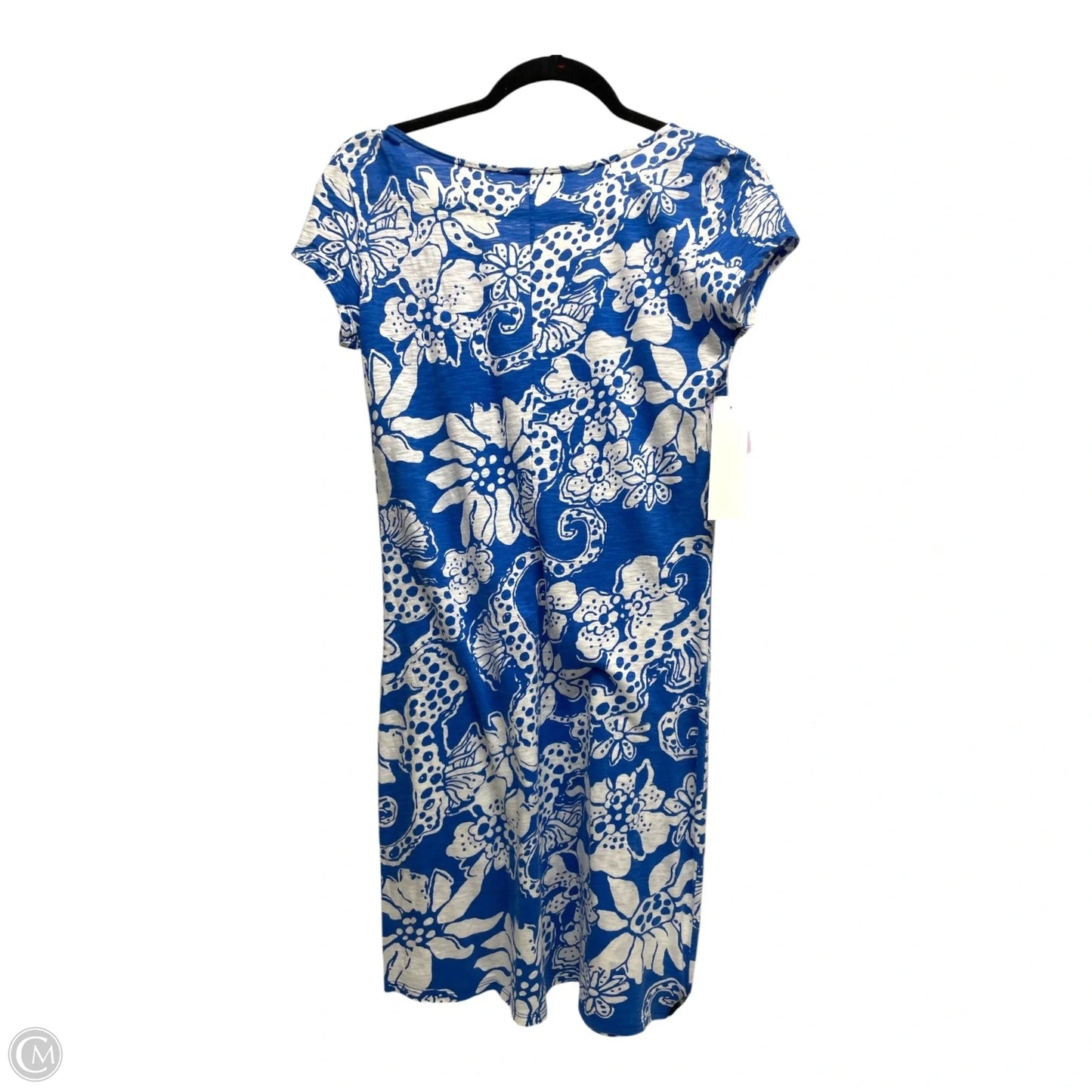 Dress Casual Short By Lilly Pulitzer In Blue & White, Size: S