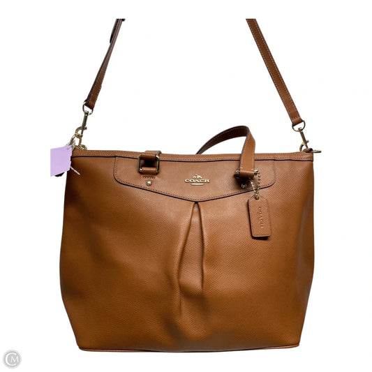 Tote Designer By Coach, Size: Large