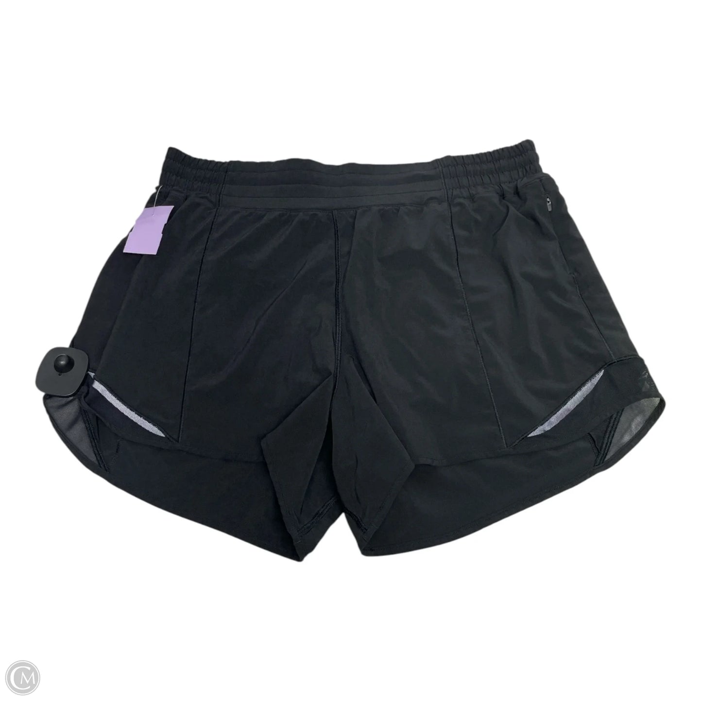 Athletic Shorts By Lululemon In Black, Size: 12
