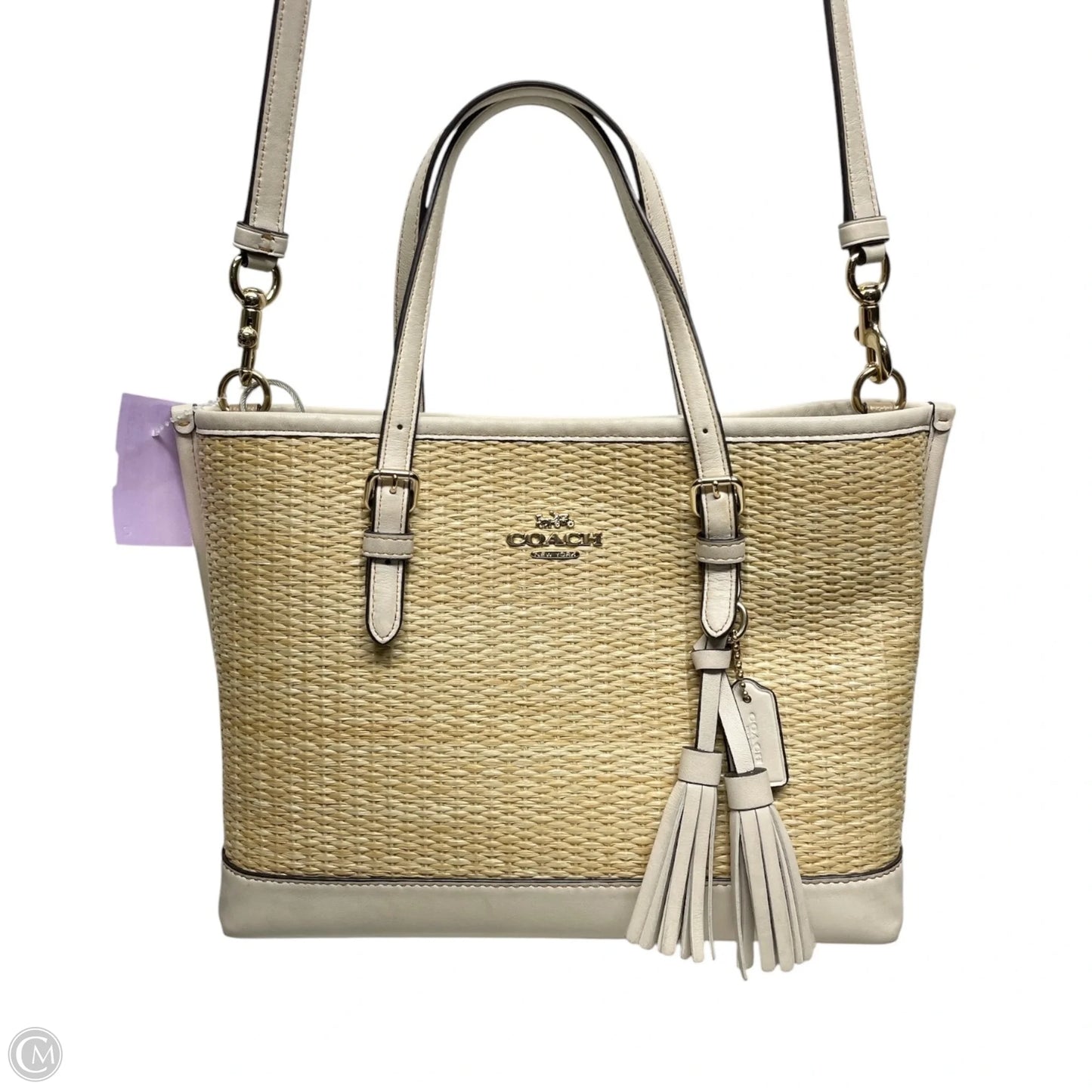 Tote Designer By Coach, Size: Small