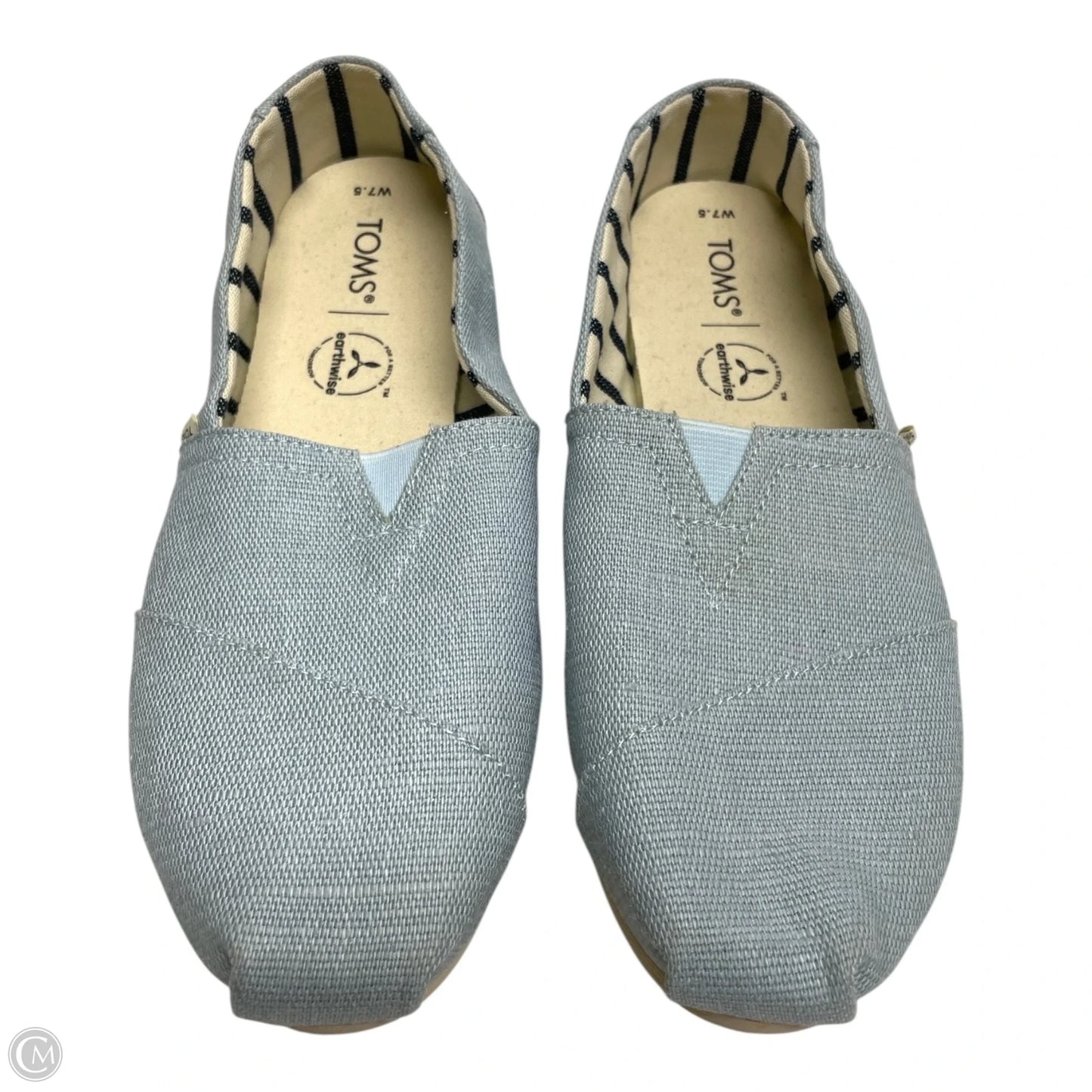 Shoes Flats By Toms In Blue, Size: 7.5