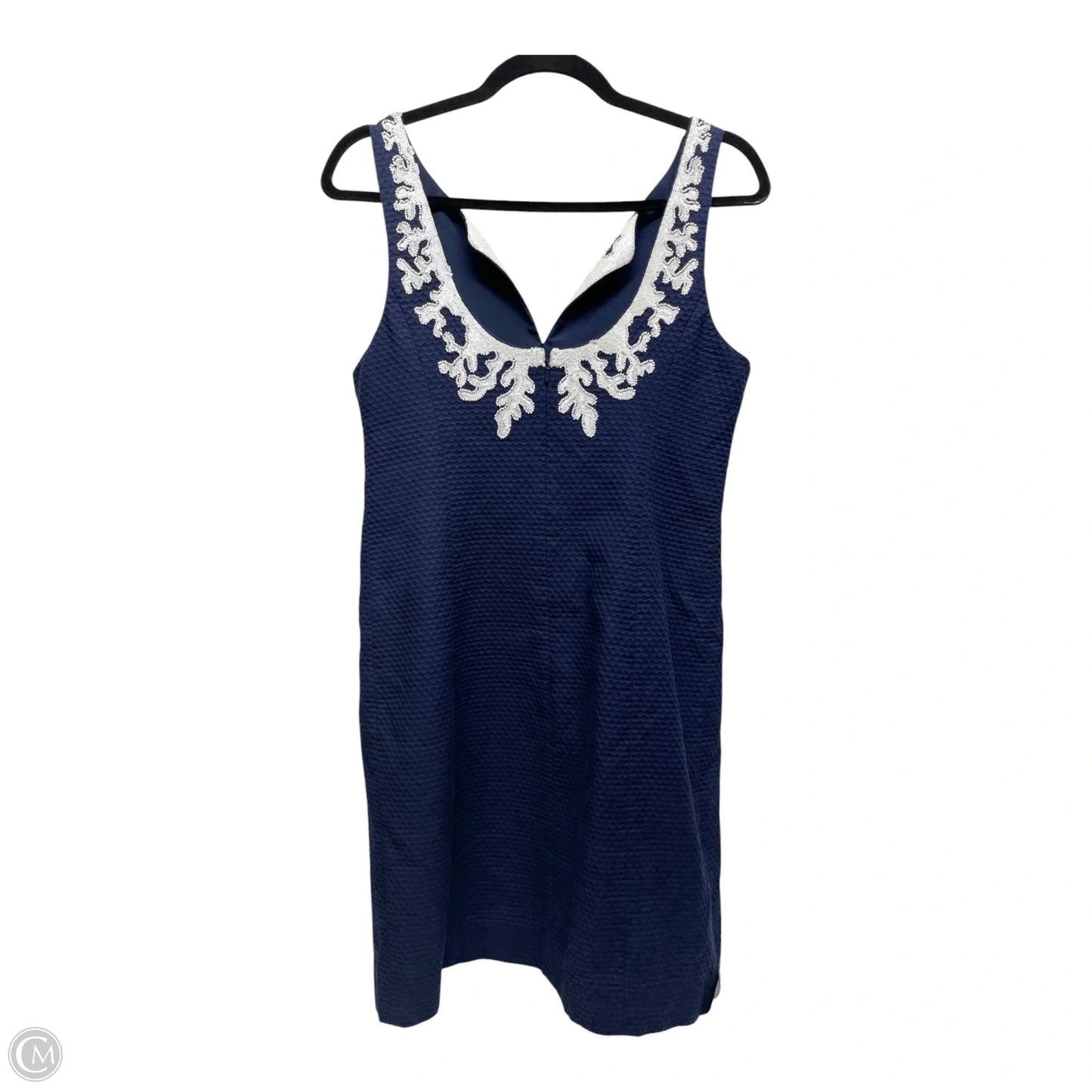 Dress Casual Short By Lilly Pulitzer In Blue & White, Size: 6