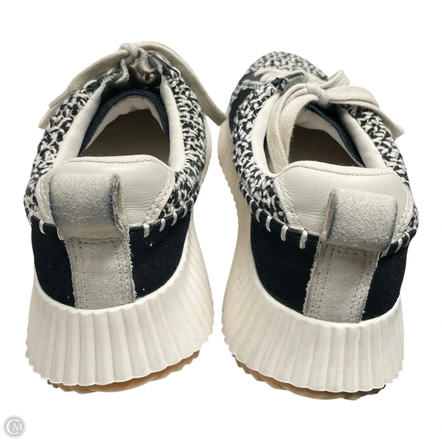 Shoes Sneakers By Dolce Vita In Black & White, Size: 8