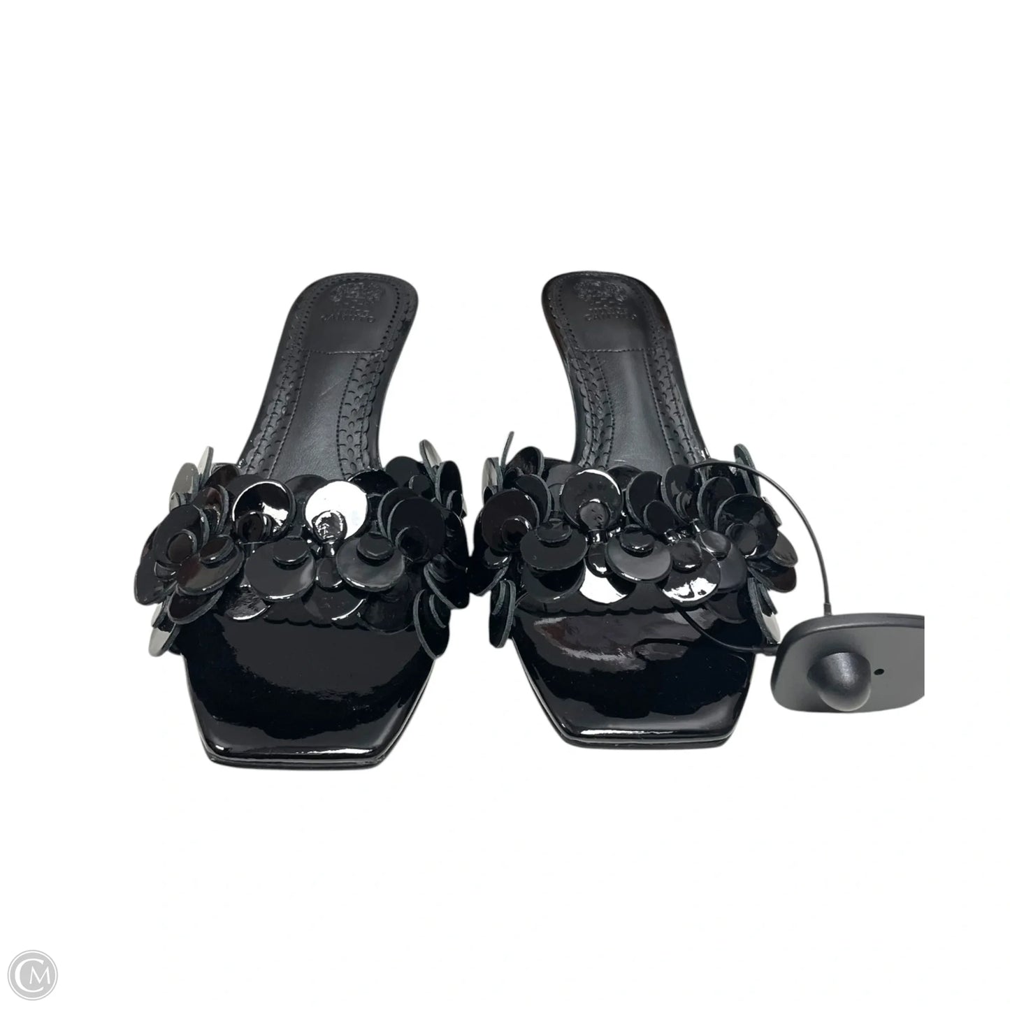 Sandals Heels Kitten By Vince Camuto In Black, Size: 8