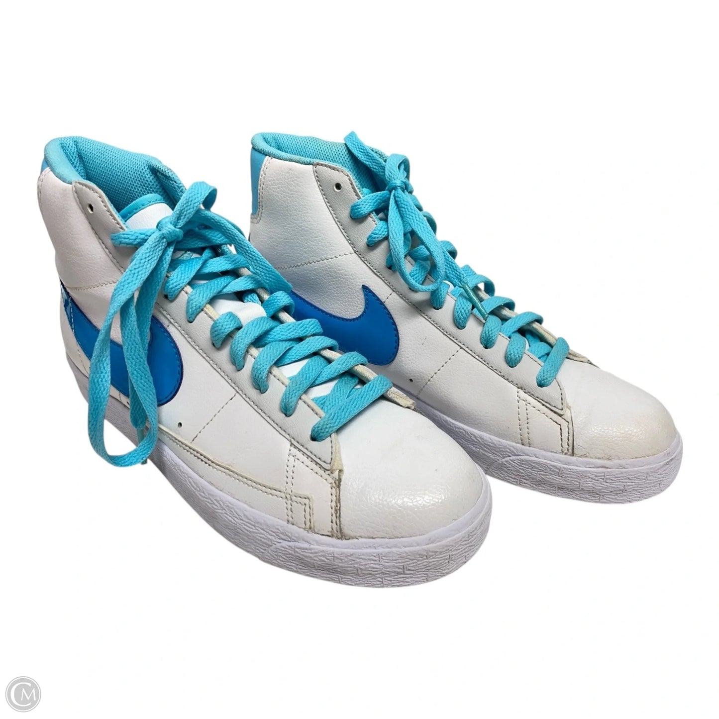 Shoes Athletic By Nike In Blue & White, Size: 6.5