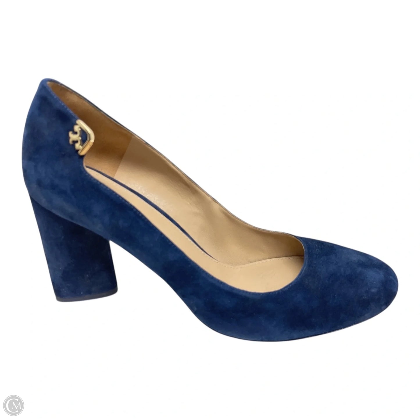 Sandals Designer By Tory Burch In Blue, Size: 11