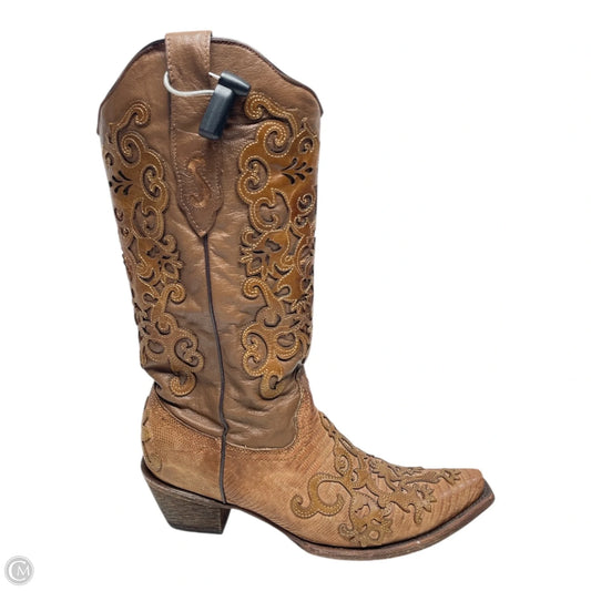 Boots Western By Corral In Brown, Size: 10