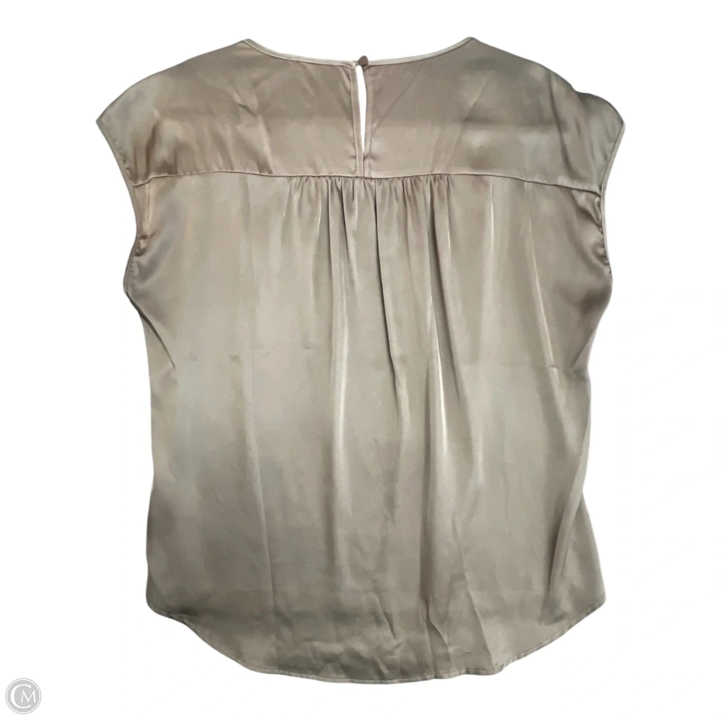 Top Short Sleeve By Pleione In Brown, Size: Xs