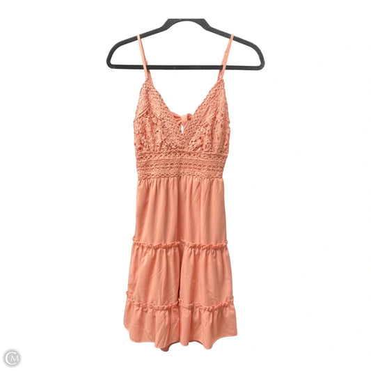 Dress Casual Short By Ecowish In Pink, Size: M