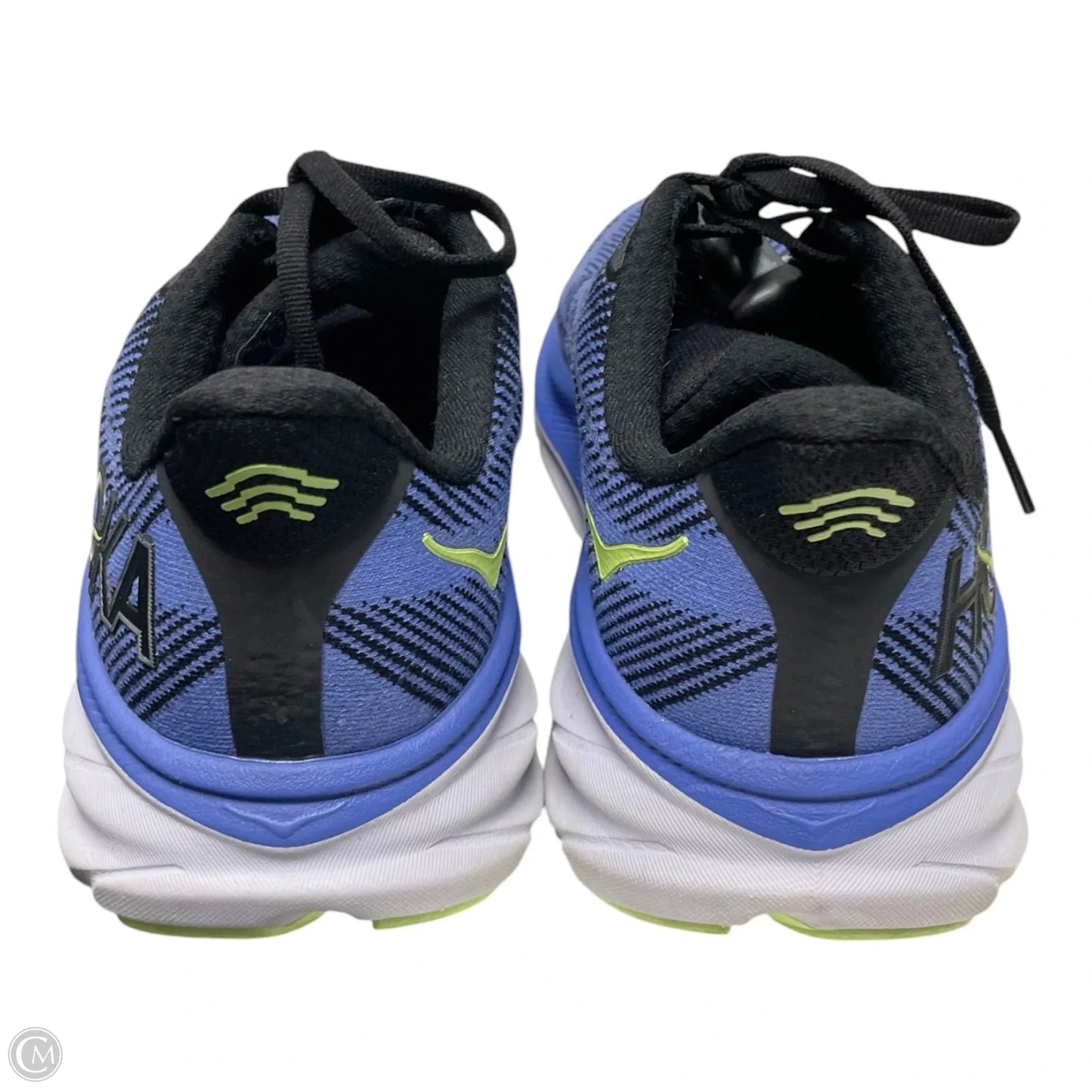 Shoes Athletic By Hoka In Black & Blue, Size: 8