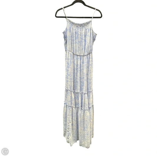 Dress Casual Maxi By Altard State In Blue & White, Size: L