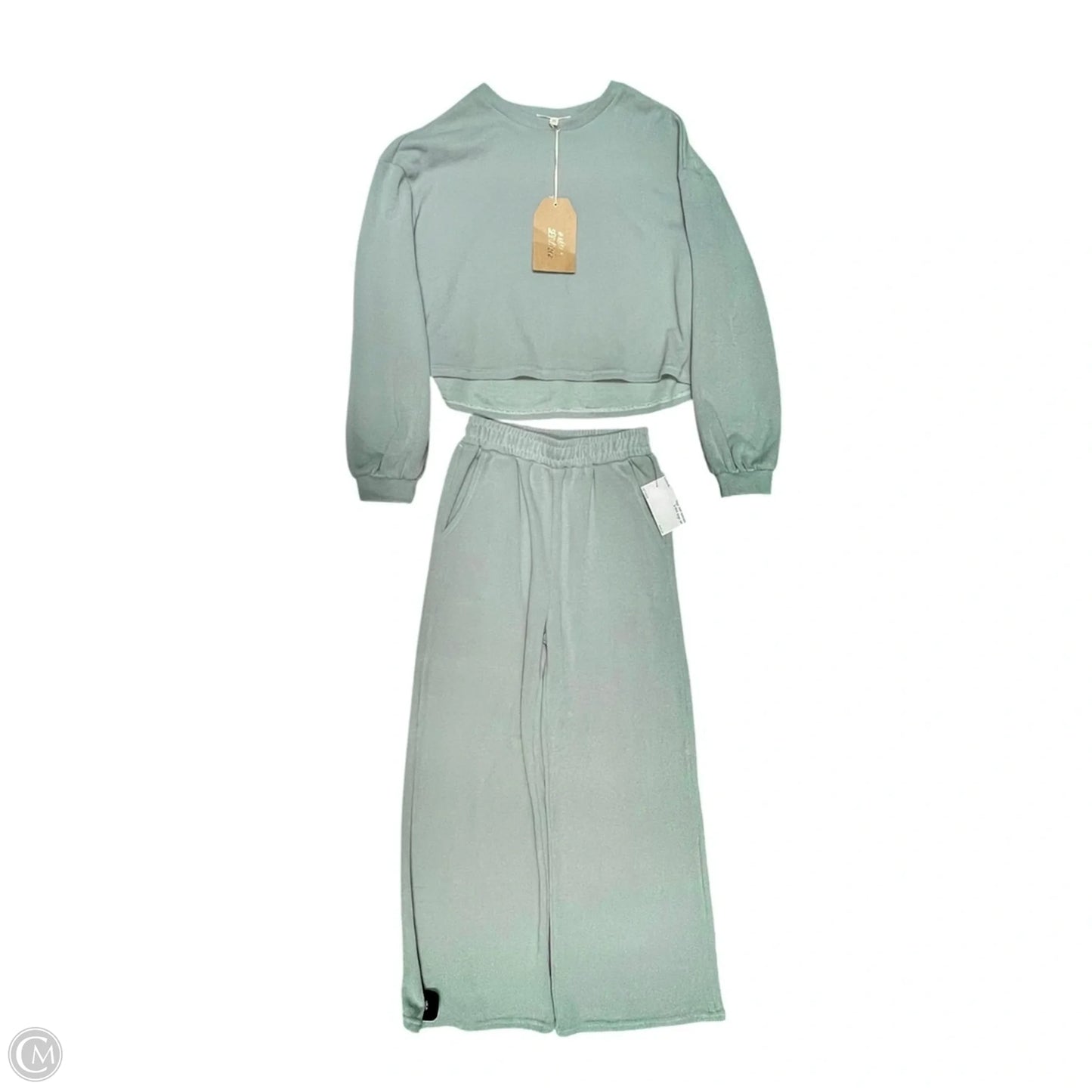 Pants Set 2pc By Listicle In Green, Size: M