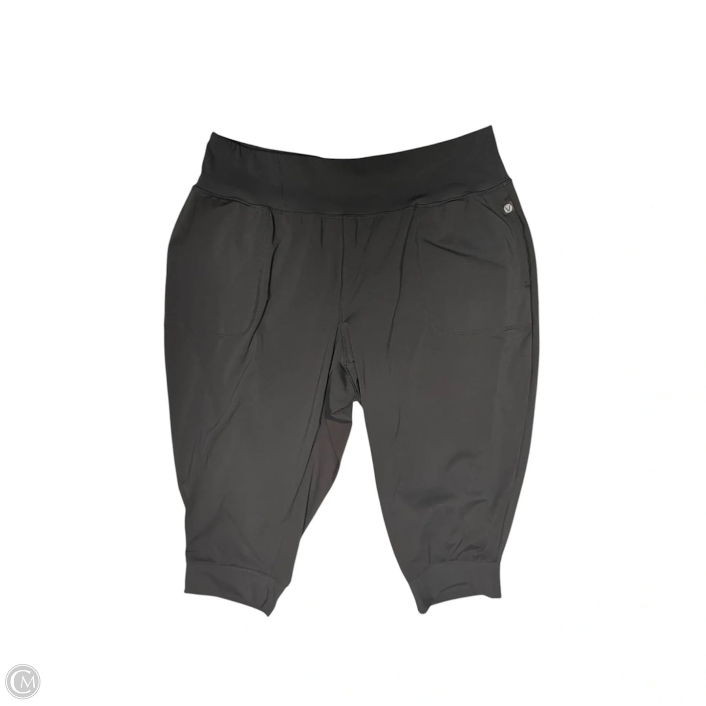 Athletic Capris By Livi Active In Black, Size: 3x