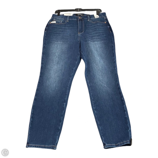 Jeans Skinny By Judy Blue In Blue, Size: 12