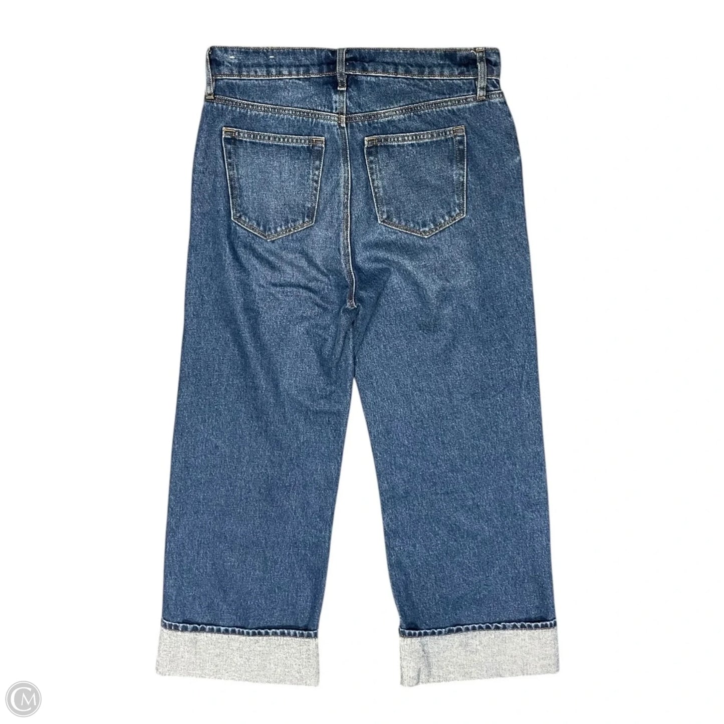 Jeans Wide Leg By Loft In Blue, Size: 4