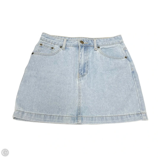 Skirt Mini & Short By Forever 21 In Blue, Size: M