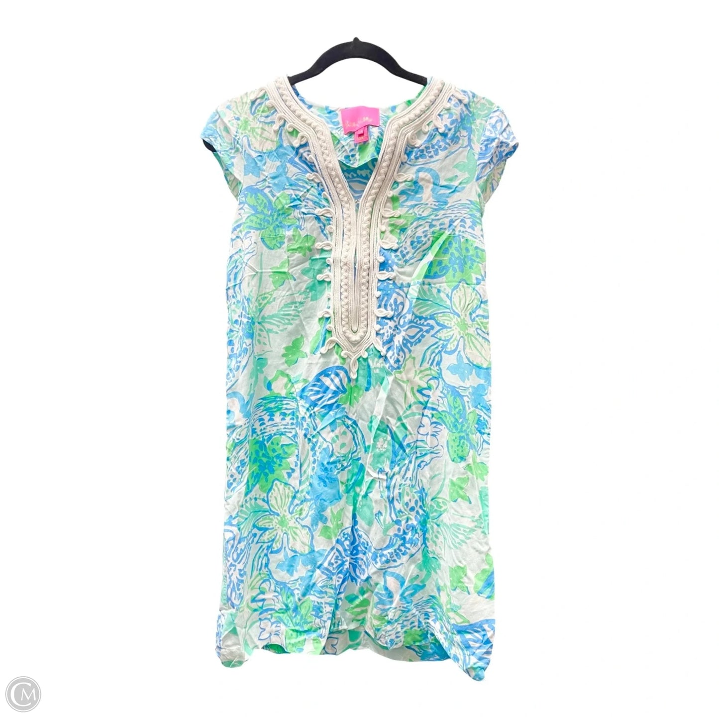 Dress Casual Short By Lilly Pulitzer In Blue & Green, Size: Xs