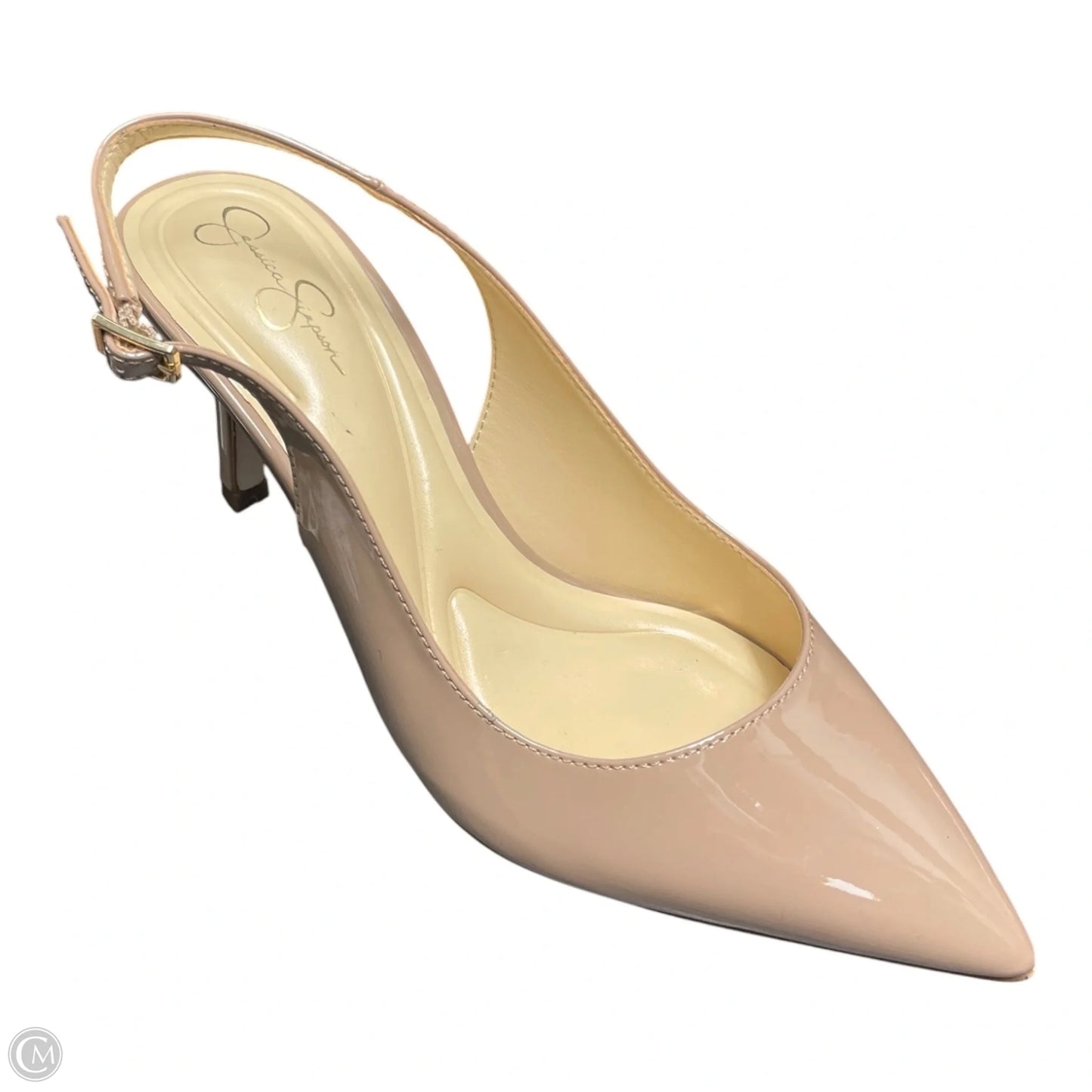 Sandals Heels Kitten By Jessica Simpson In Pink, Size: 7