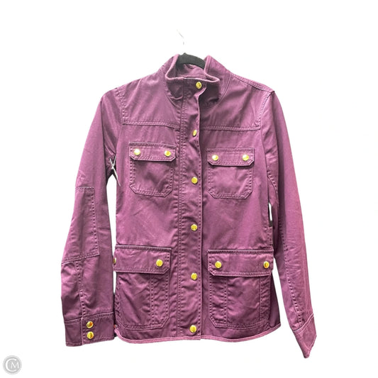 Jacket Other By J. Crew In Purple, Size: Xs