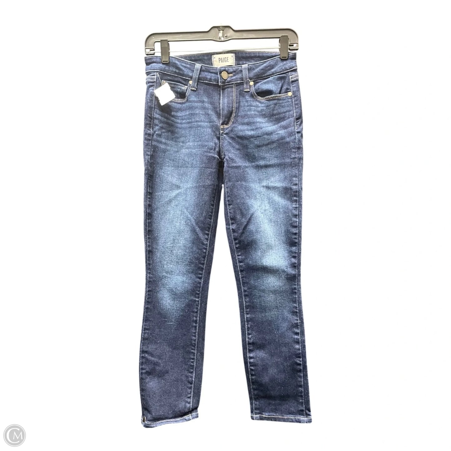 Jeans Skinny By Paige In Blue, Size: 2