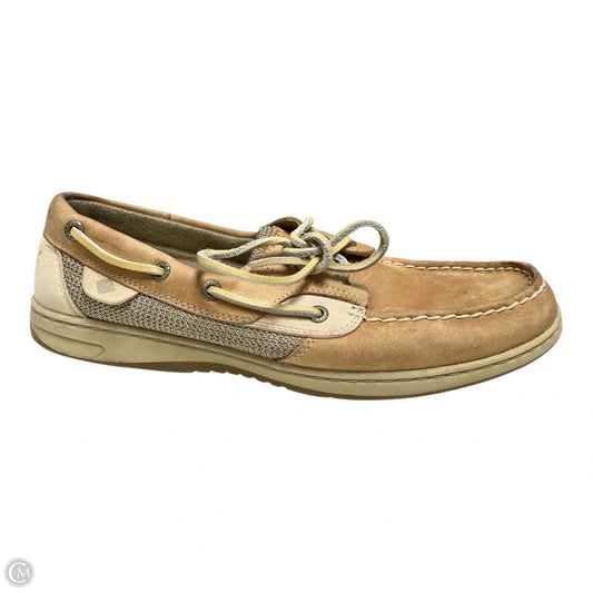 Shoes Flats By Sperry In Tan, Size: 11