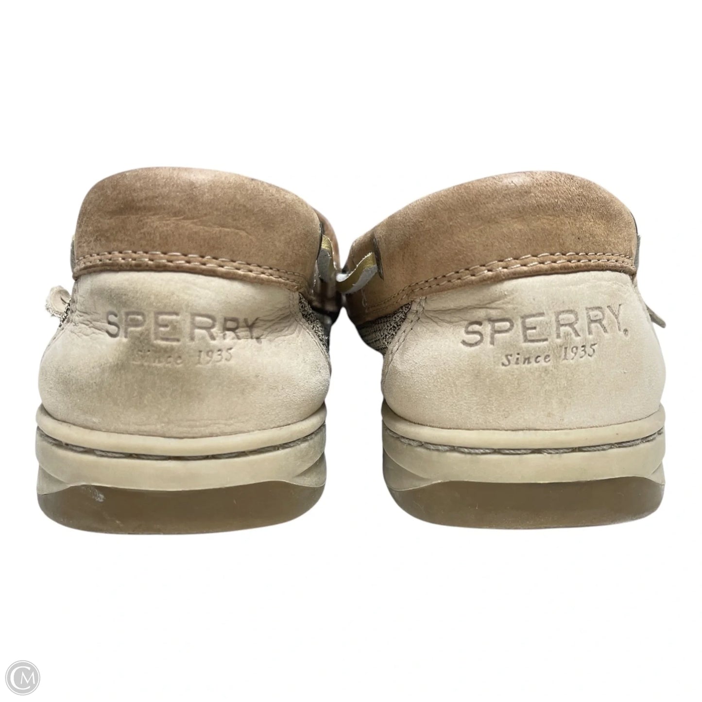 Shoes Flats By Sperry In Tan, Size: 11