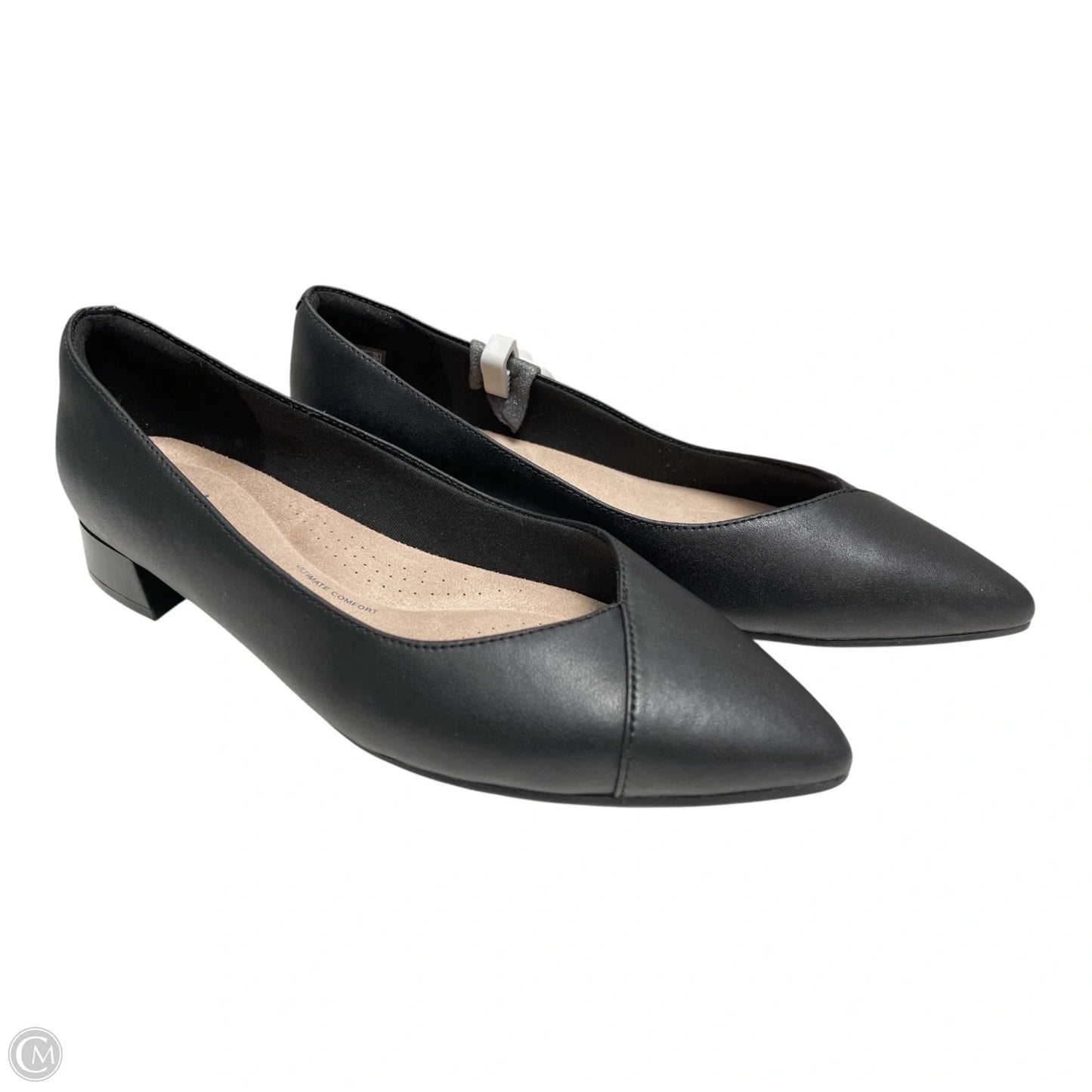 Shoes Heels Block By Clarks In Black, Size: 10