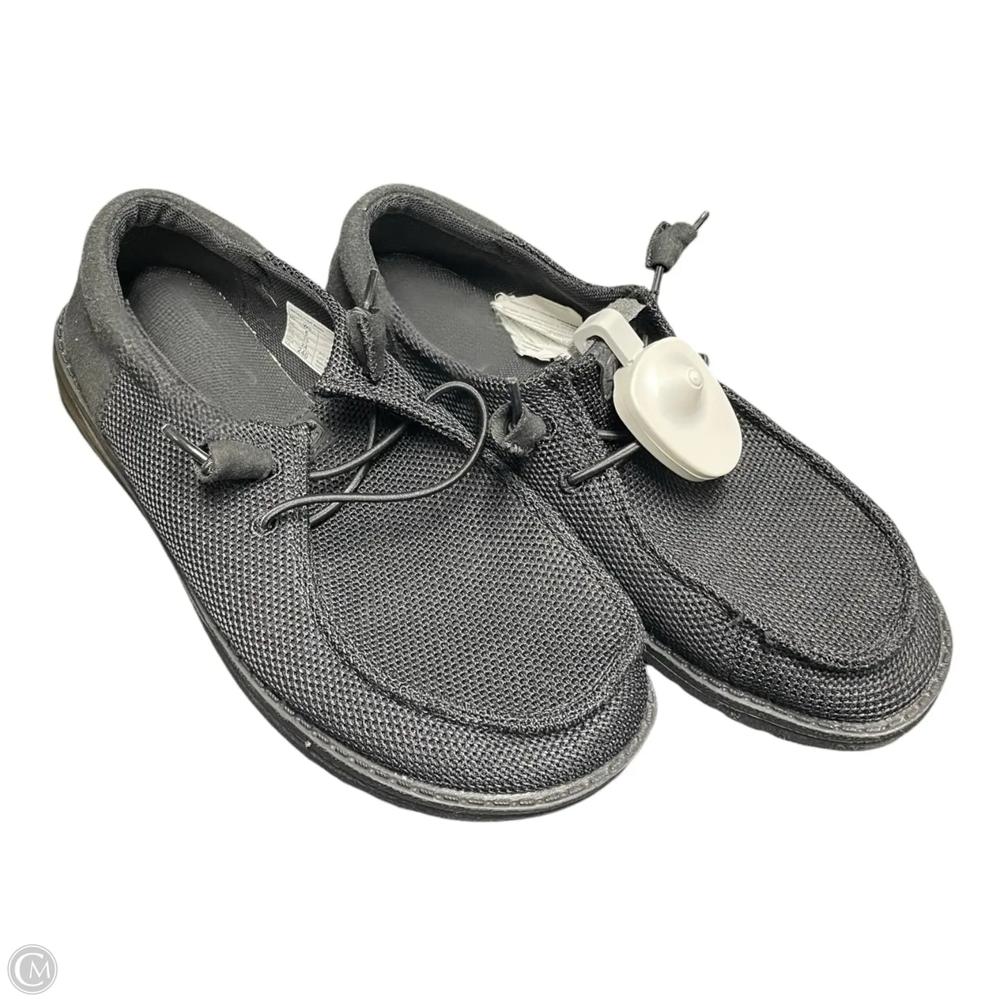 Shoes Flats By Hey Dude In Black, Size: 8