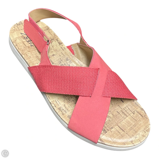 Sandals Flats By Naturalizer In Coral, Size: 8