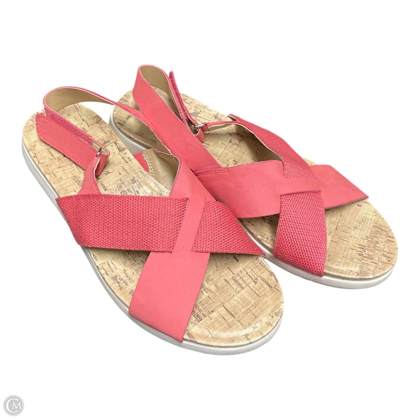 Sandals Flats By Naturalizer In Coral, Size: 8