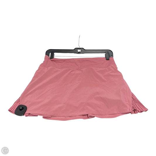 Athletic Skort By Lululemon In Pink, Size: S
