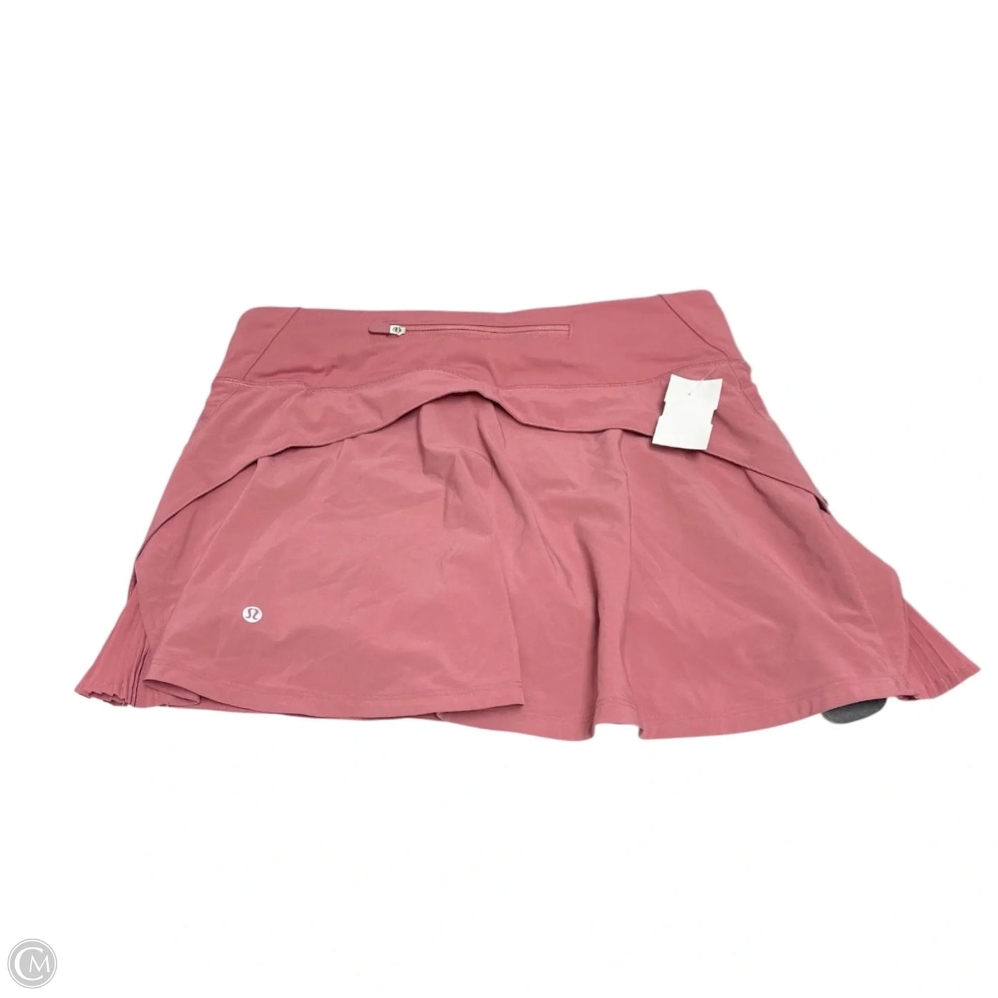 Athletic Skort By Lululemon In Pink, Size: S