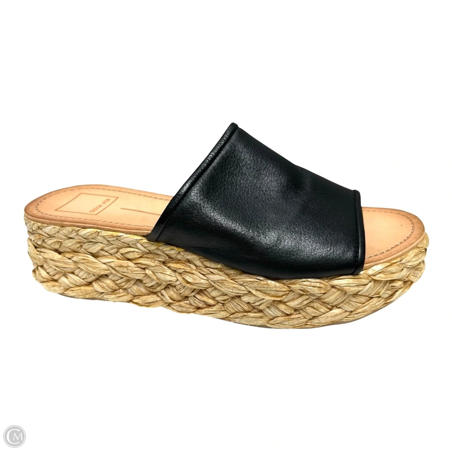 Sandals Heels Platform By Dolce Vita In Black & Tan, Size: 7.5