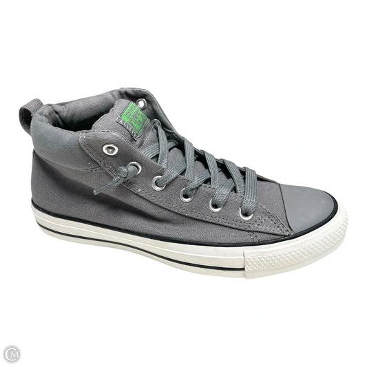 Shoes Sneakers By Converse In Green & Grey, Size: 8.5