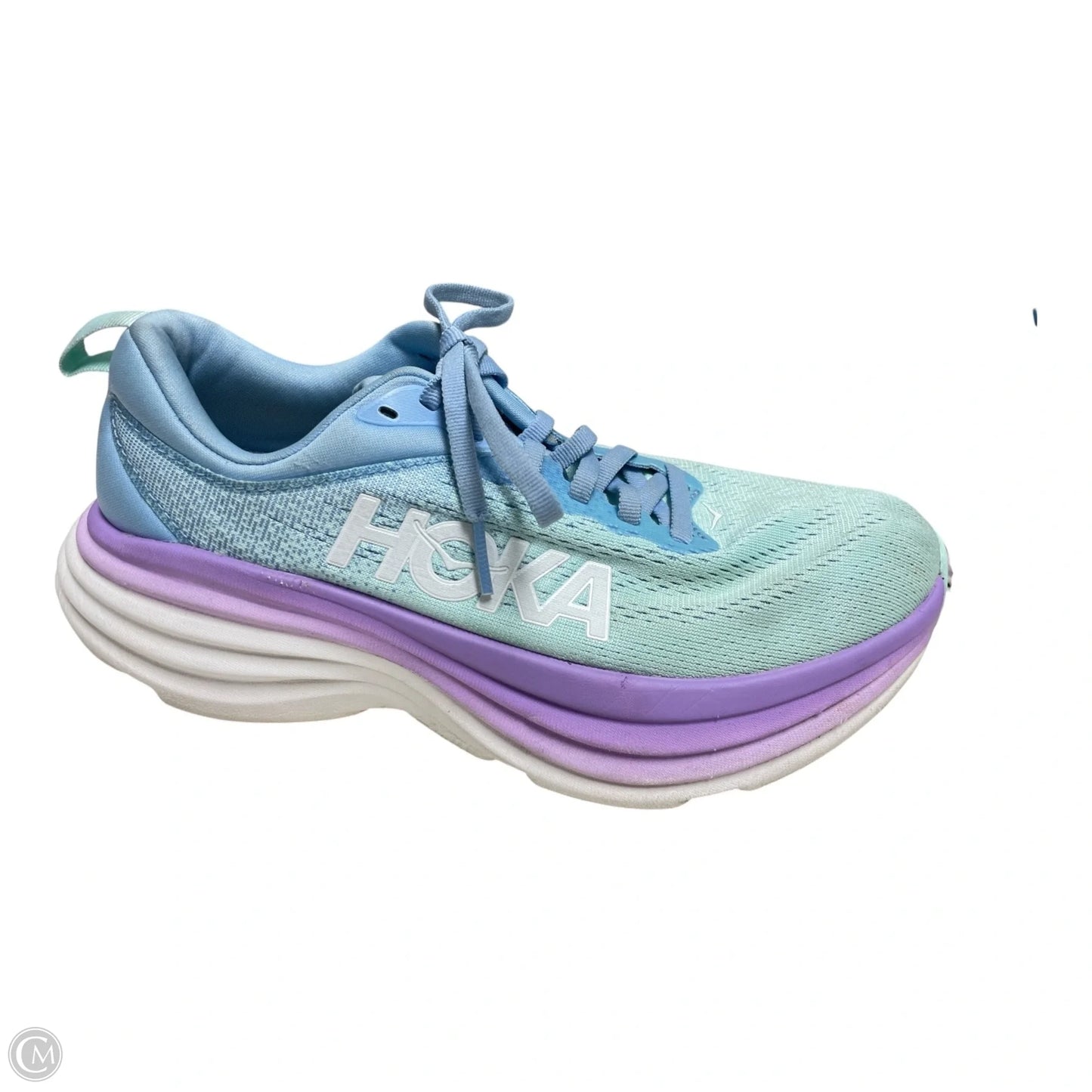 Shoes Athletic By Hoka In Blue & Purple, Size: 6.5