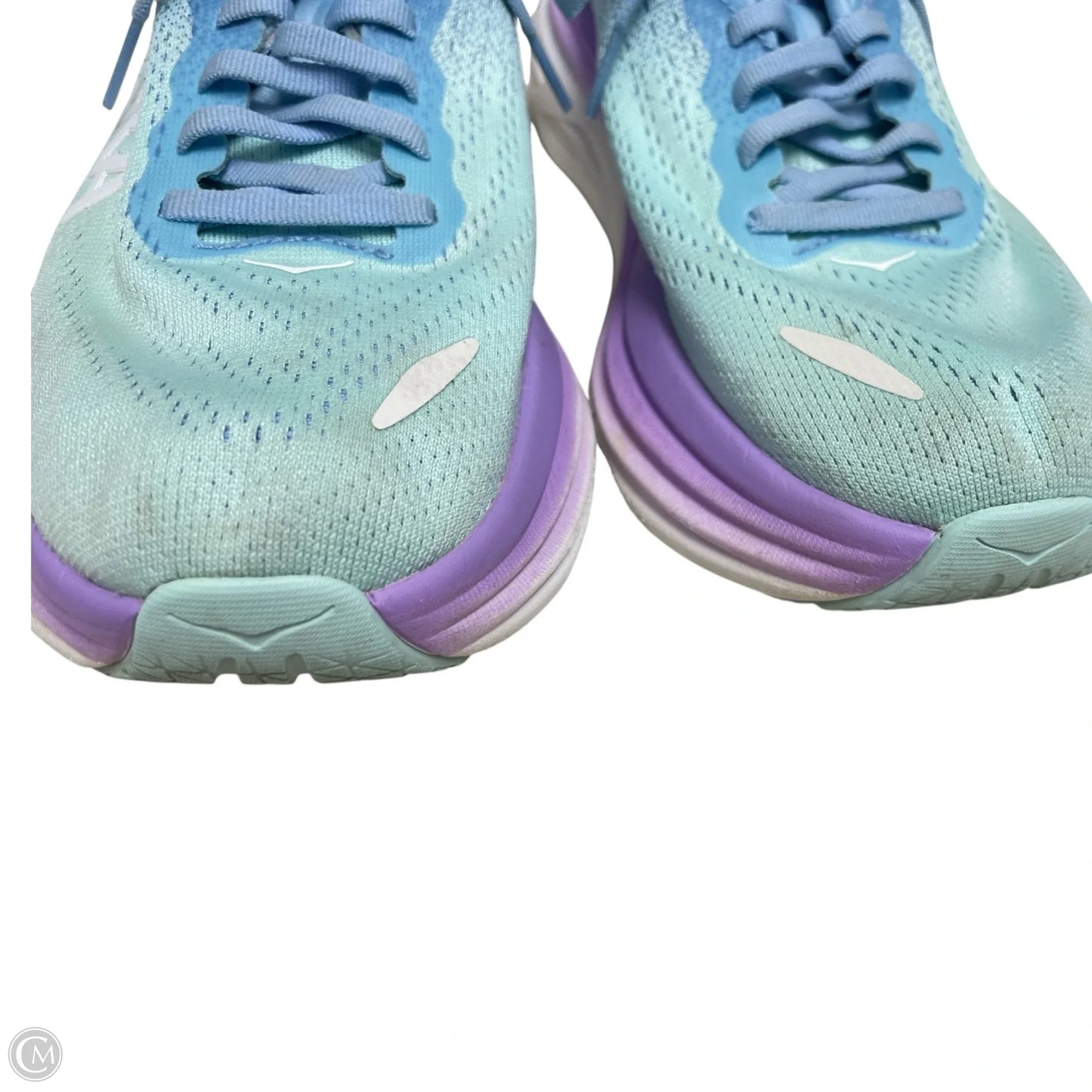 Shoes Athletic By Hoka In Blue & Purple, Size: 6.5