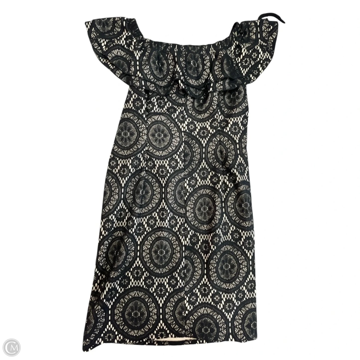 Dress Casual Short By Tacera In Black & Tan, Size: Xl