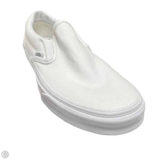 Shoes Sneakers By Vans In White, Size: 8.5
