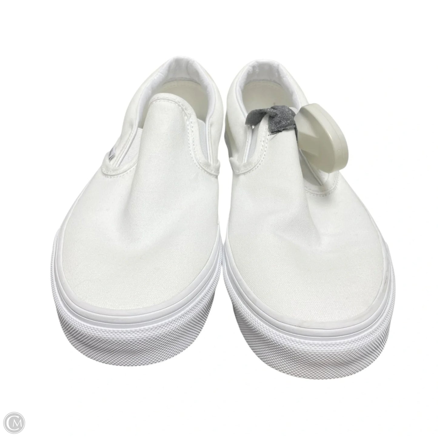 Shoes Sneakers By Vans In White, Size: 8.5