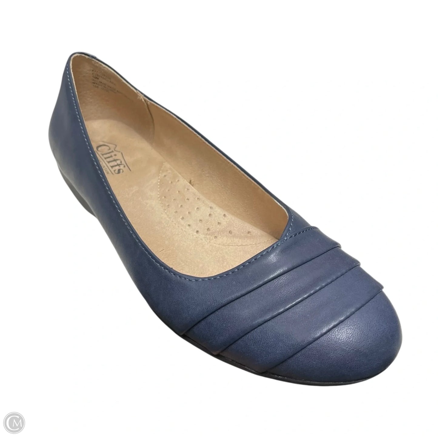 Shoes Flats By Cliffs By White Mountain In Navy, Size: 10
