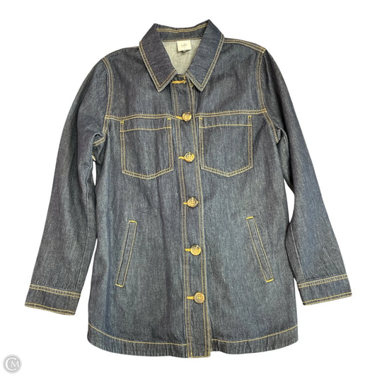 Jacket Denim By Cabi In Blue, Size: M