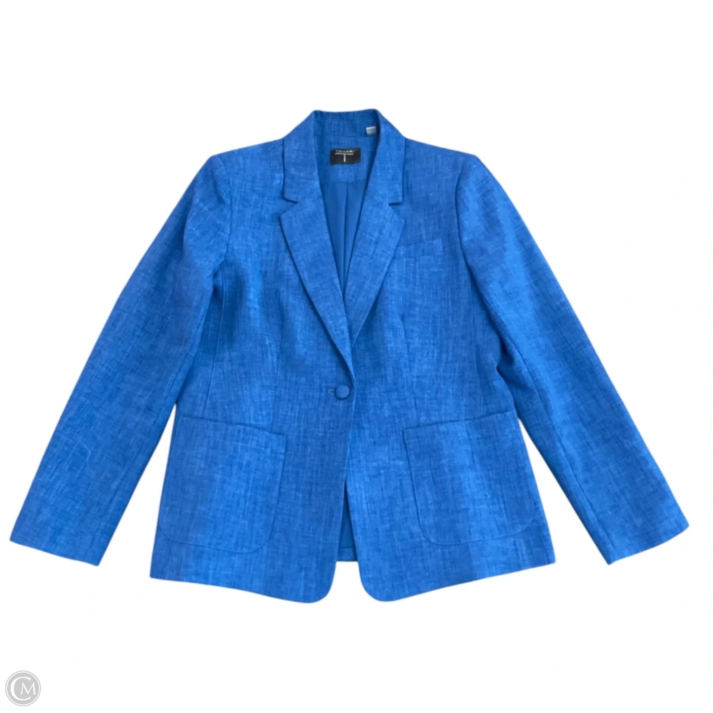 Blazer By Tahari In Blue, Size: 12