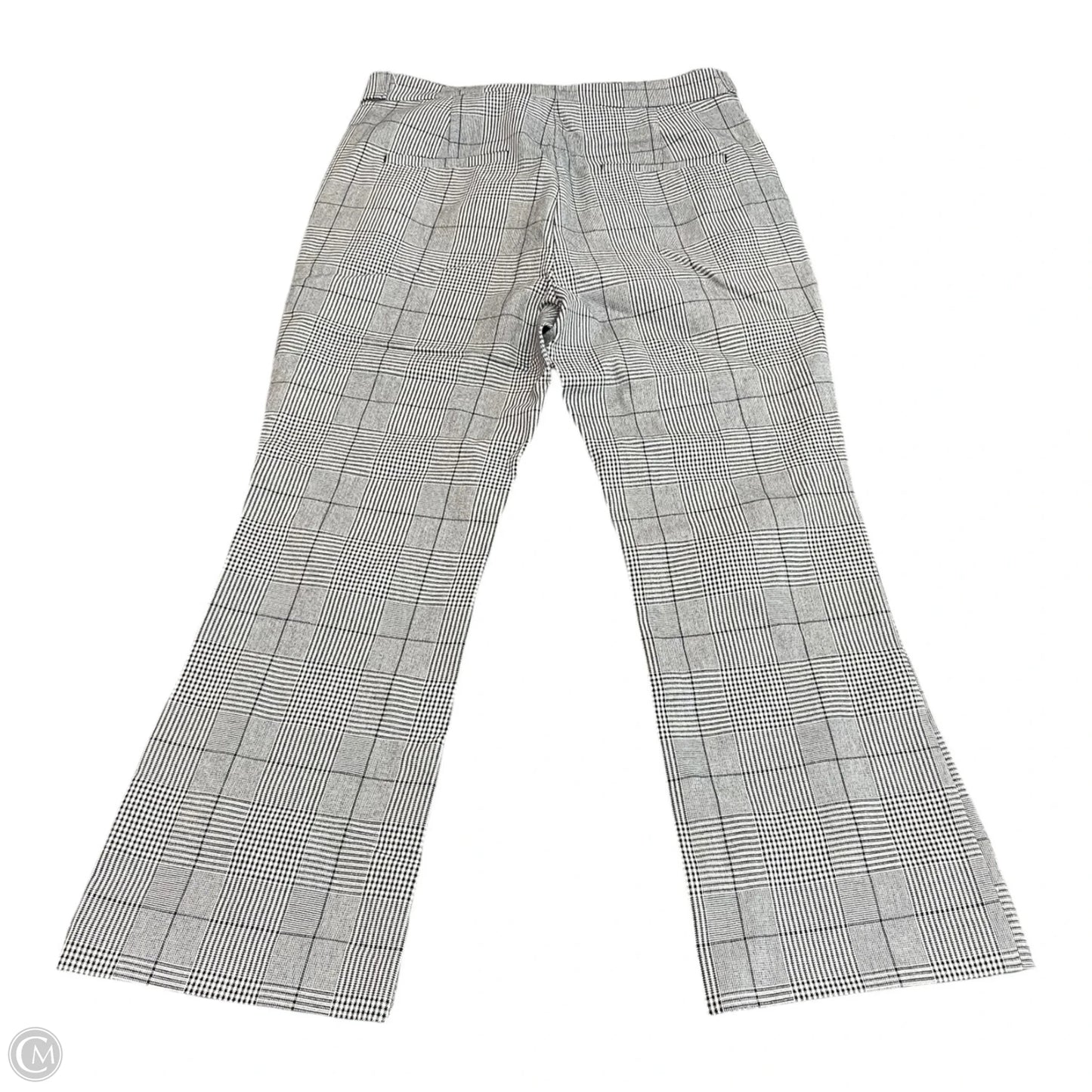 Pants Dress By Loft In Plaid Pattern, Size: 10