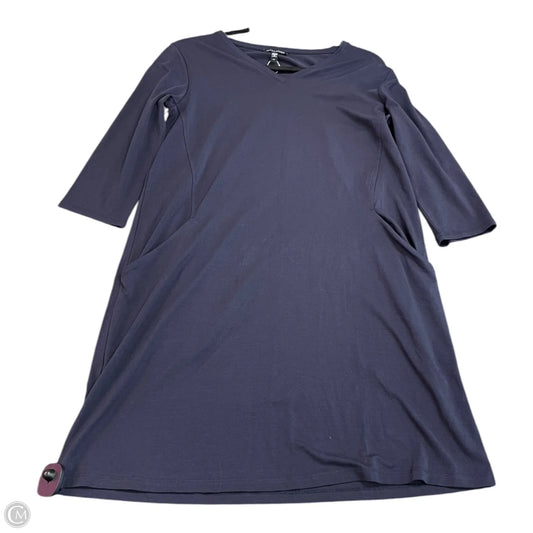 Dress Casual Short By Eileen Fisher In Navy, Size: S