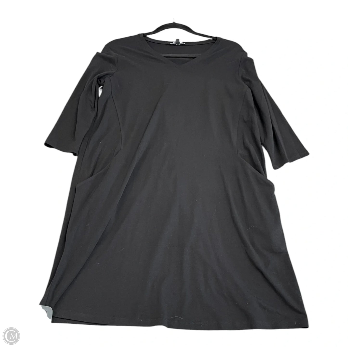 Dress Casual Short By Eileen Fisher In Black, Size: S