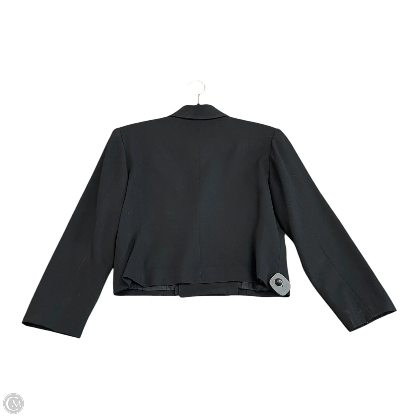 Blazer By Elliott Lauren In Black & Gold, Size: 6
