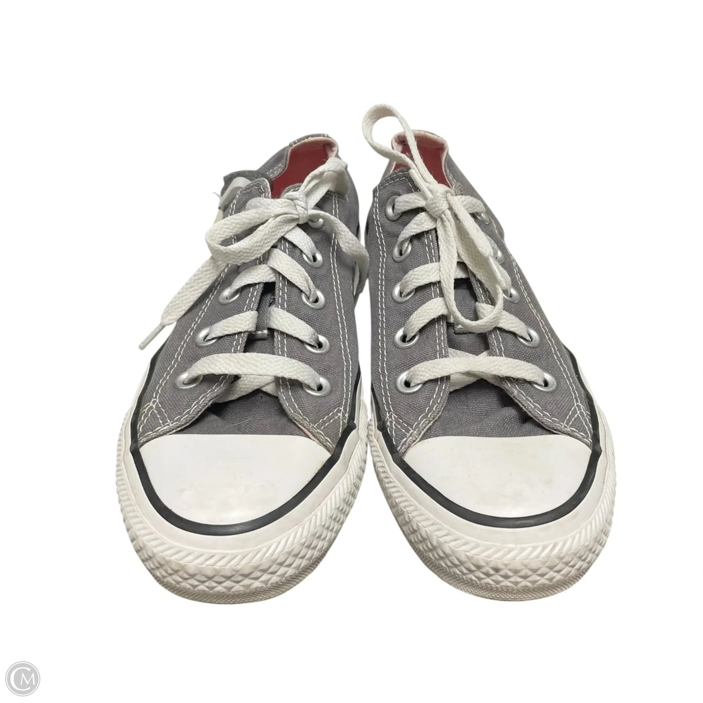 Shoes Sneakers By Converse In Grey & Pink, Size: 6